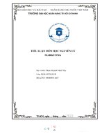 (TIỂU LUẬN) DỊCH CHIẾN PR của GRAB TRONG đại DỊCH COVID   19 HOẠCH PR của GRAB TRONG GIAI đoạn BÌNH THƯỜNG mới 