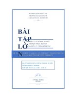 (TIỂU LUẬN) đề tài tổ CHỨC và QUẢN lý CÔNG TY TRÁCH NHIỆM hữu hạn HAI THÀNH VIÊN TRỞ lên 