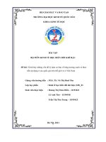 (TIỂU LUẬN) đề bài trình bày những vấn đề lý luận cơ bản về tăng trưởng xanh và thực tiễn áp dụng ở các quốc gia trên thế giới và ở việt nam 