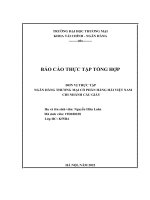 Báo cáo thực tập: NGÂN HÀNG THƯƠNG MẠI CỔ PHẦN HÀNG HẢI VIỆT NAM CHI NHÁNH CẦU GIẤY