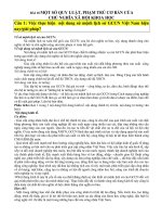 TÀI LIỆU HẾT MÔN CNXHKH LOP TCLLCT CHUONG TRINH MOI