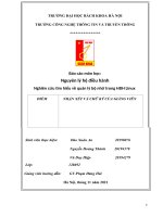 (TIỂU LUẬN) báo cáo môn học nguyên lý hệ điều hành nghiên cứu tìm hiểu về quản lý bộ nhớ trong hđh linux 