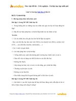 giai bai tap vbt sinh hoc 8 bai 22 1 