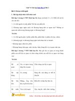 giai vbt sinh hoc 8 bai 2 