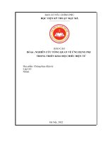 (TIỂU LUẬN) báo cáo đề tài  NGHIÊN cứu TỔNG QUAN về ỨNG DỤNG PKI TRONG TRIỂN KHAI hộ CHIẾU điện tử 