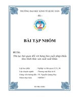 (TIỂU LUẬN) bài tập NHÓM đề tài thủ tục hải quan đối với hàng hóa xuất nhập khẩu theo hình thức sản xuất xuất khẩu 