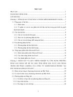 Tiểu luận ứng dụng phương pháp san bằng mũ để dự báo tình hình sản xuất sản phẩm trong bộ phận camera của công ty samsung electronic tại bắc ninh giai đoạn 2016 2017 