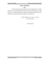 Khóa luận tốt nghiệp thực trạng đảm bảo tín dụng tại ngân hàng TMCP quân đội – chi nhánh đông sài gòn 