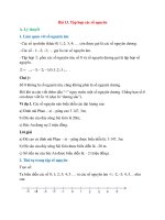 ly thuyet tap hop cac so nguyen chi tiet toan lop 6 ket noi tri thuc 