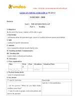 giao an tieng anh lop 11 tuan 2 sach moi 