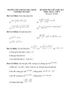 ĐỀ KIỂM TRA TOÁN 9 GIỮA học kì 1 WORD đề số (6) 