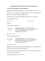 ly thuyet chia mot so thap phan cho mot so thap phan lop 5 