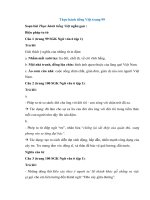 soan bai thuc hanh tieng viet trang 99 ket noi tri thuc 1 