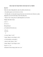 ly thuyet chia mot so thap phan voi mot so tu nhien lop 5 