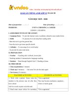 giao an tieng anh lop 12 tuan 29 sach moi 