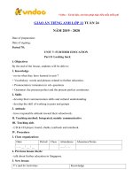 giao an tieng anh lop 11 tuan 24 sach moi 