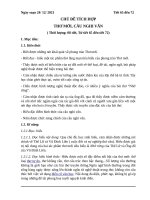 CHỦ đề TÍCH hợp THƠ mới, câu NGHI vấn (tiết 65 72) (1) 