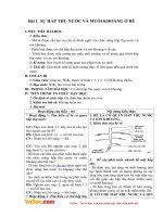 giao an mon sinh hoc lop 11 bai 1 