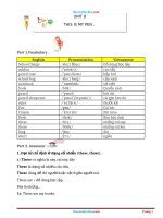 bai tap chuyen sau tieng anh 3 bai 8