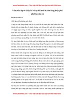 van mau lop 4 ke nhung doi moi o xom lang hoac pho phuong 