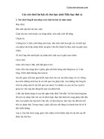 cac tro choi on bai cu cho hoc sinh tieu hoc 