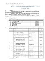 (TIỂU LUẬN) báo cáo THỰC HÀNH đồ án BIỂU DIỄN và TÍNH TOÁN số học đồ án số nguyên lớn dùng một mảng số nguyên kiểu int gồm 4 phần tử 