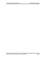 Khoá luận tốt nghiệp hoàn thiện công tác kế toán doanh thu, chi phí và xác định kết quả kinh doanh tại công ty trách nhiệm hữu hạn môi trường vĩnh bảo 