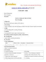 giao an tieng anh lop 11 tuan 29 sach moi 