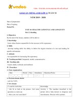 giao an tieng anh lop 11 tuan 32 sach moi 