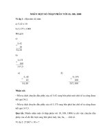 ly thuyet nhan mot so thap phan voi 10 100 1000 lop 5 