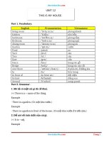 bai tap chuyen sau tieng anh 3 bai 12