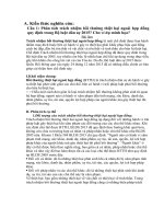 (TIỂU LUẬN) phân tích trách nhiệm bồi thường thiệt hại ngoài hợp đồng quy định trong bộ luật dân sự 2015 cho ví dụ minh họa 