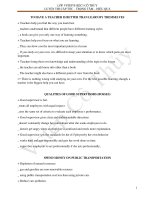 Ý tưởng speaking and writing (p2) 