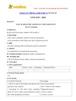 giao an tieng anh lop 11 tuan 33 sach moi 