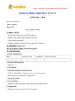 giao an tieng anh lop 11 tuan 15 sach moi 