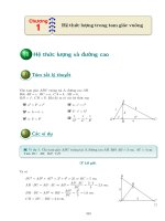 cac dang bai tap he thuc luong trong tam giac vuong 