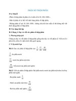 phan so thap phan lop 5 va cach giai 