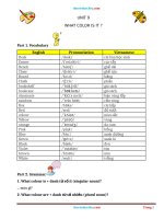 bai tap chuyen sau tieng anh 3 bai 9