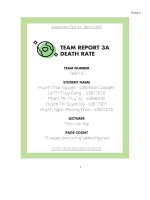 (TIỂU LUẬN) measure of central tendency   measure of variation  box and whisker plot analysis 