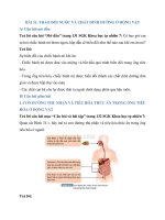 giai khoa hoc tu nhien 7 bai 31 trao doi nuoc va chat dinh duong o don 