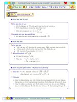 cac phep toan ve can thuc duong minh hung 