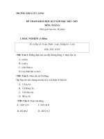 de tham khao cuoi ky 1 toan 6 nam 2022 2023 truong thcs cuu long tp hcm 