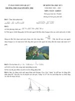 de tham khao hoc ky 1 toan 9 nam 2022 2023 truong thcs nguyen huu tho tp hcm 