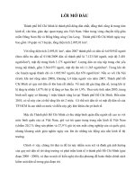 đánh giá ảnh hưởng của quy mô dân số tới tăng trưởng và phát triển kinh tế ở thành phố hồ chí minh (giai đoạn 2000   2008), và đưa ra một số kiến nghị 