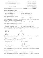 de giua ki 1 toan 11 nam 2022 2023 truong chuyen vi thanh hau giang 
