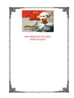 GIÁO án BỒI DƯỠNG học SINH GIỎI LỊCH SỬ 9 