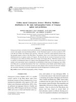 golden mussel limnoperna fortunei bivalvia mytilidae distribution in the main hydrographical basins of uruguay update and predictions 