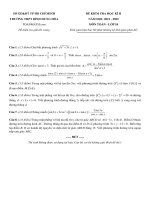 de kiem tra cuoi ky 2 toan 10 nam 2021 2022 truong thpt binh hung hoa tp hcm 