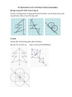 giai toan 6 ve hinh don gian voi phan mem geogebra ket noi tri thuc 