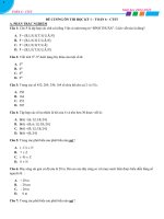 de cuong on thi hoc ky 1 toan 6 nam hoc 2022 2023 chan troi sang tao 